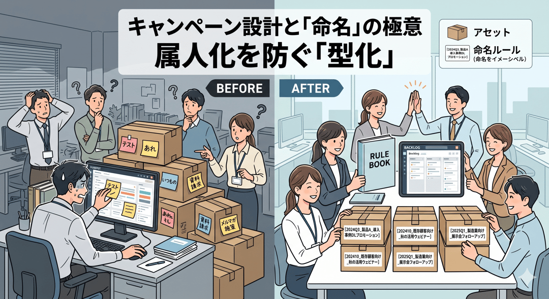 命名ルールと標準化(型化)