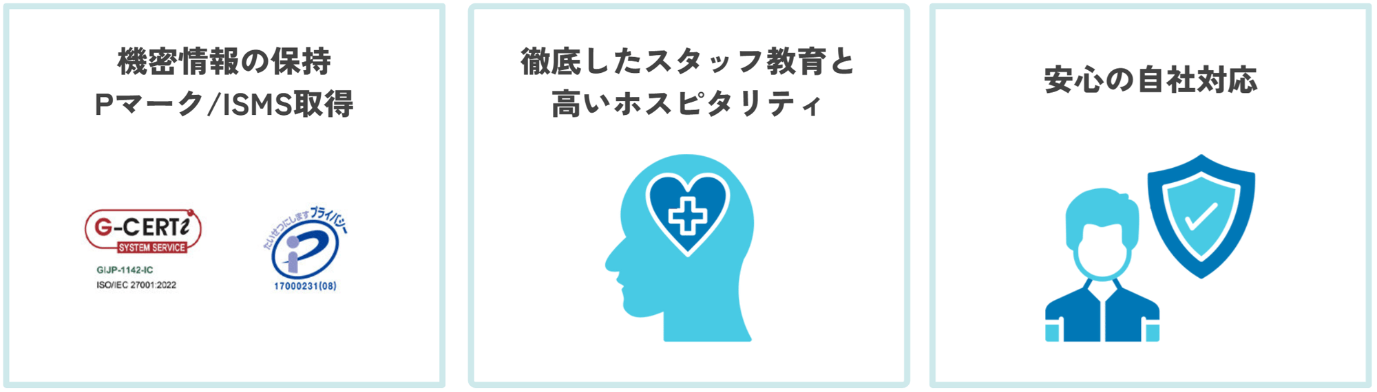 HubCAREのお約束